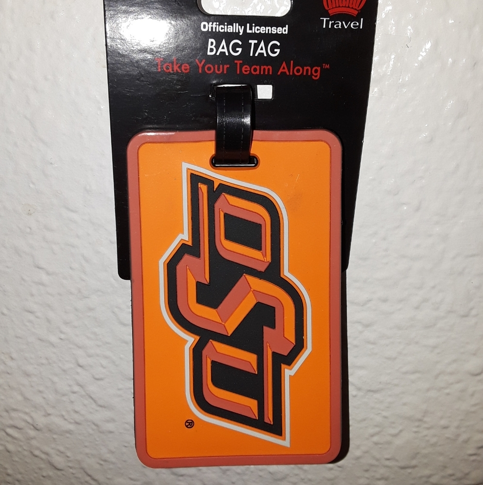 NCAA Oklahoma State Luggage Tag